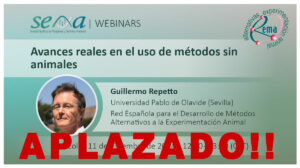 Aplazado el V SEMA Webinar!